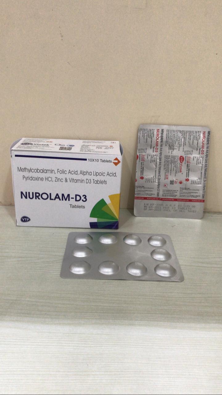 NUROLAM-D3 Tablets